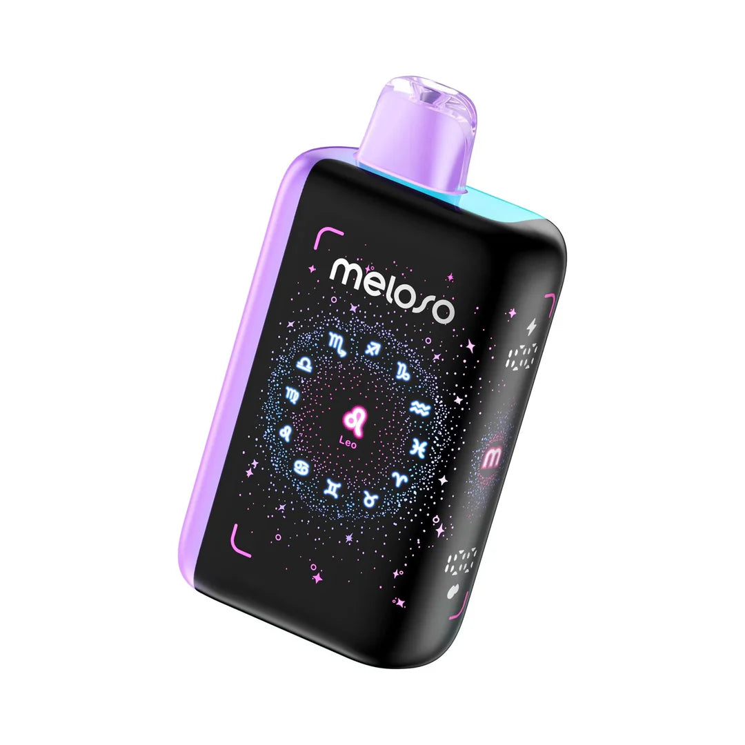 Meloso 30000 Summer Grape Disposable Vape - Black Coral